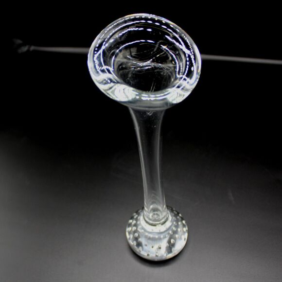 Bullicante Controlled Bubble Vase Vintage Hand Blown Bergstrom Aseda Glasbruk - Picture 7 of 8